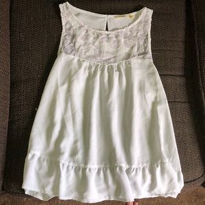 Hollister top chiffon size medium